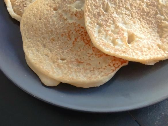 Panquecas de Araruta (AIP)