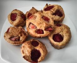 Mini Muffins de Frutos Vermelhos (Baby Approved)