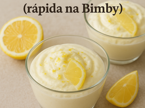 Mousse de Limão (rápida na Bimby)
