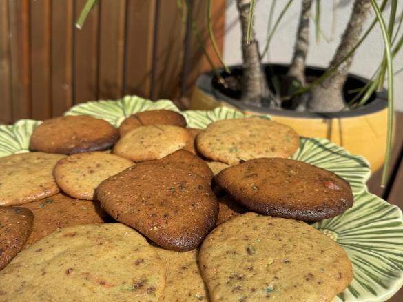 M&Ms Indulgence Cookies