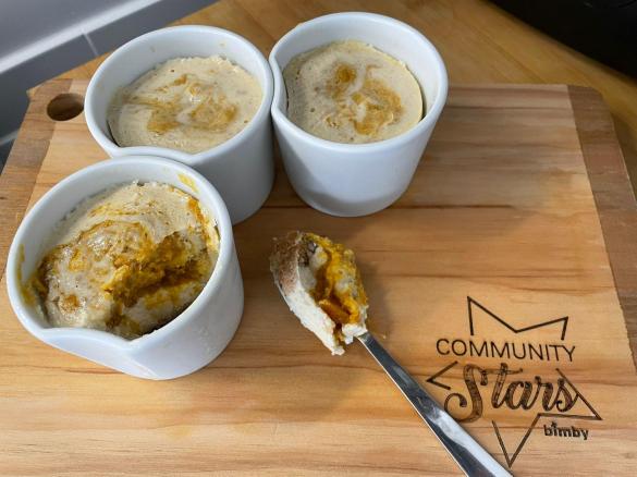 Cheesecake da abóbora a vapor