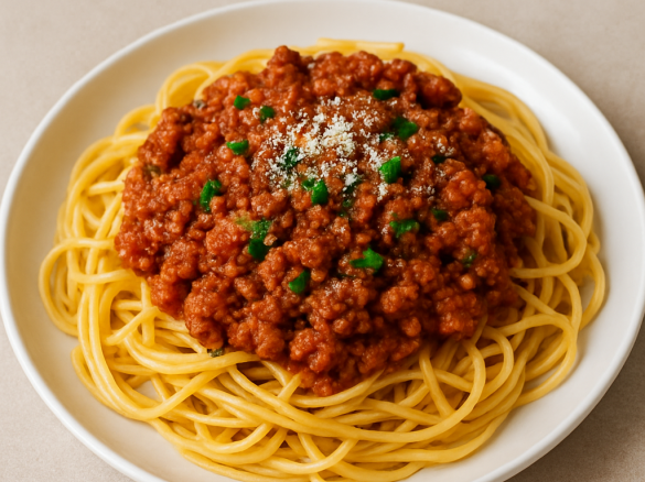 🍝 Esparguete à bolonhesa rápido