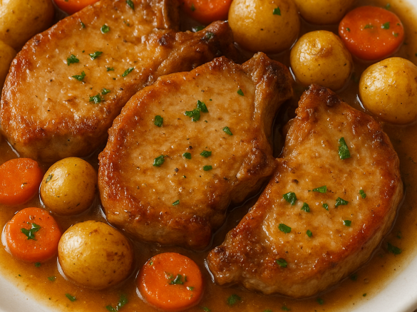 Costeletas à Moda Antiga