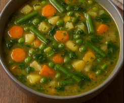 ???? Sopa da Horta Variada (3 em 1) Ingredientes