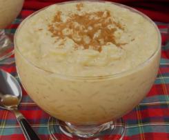 Arroz doce com leite condensado