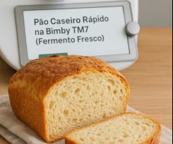 ???? Pão Caseiro Rápido na Bimby