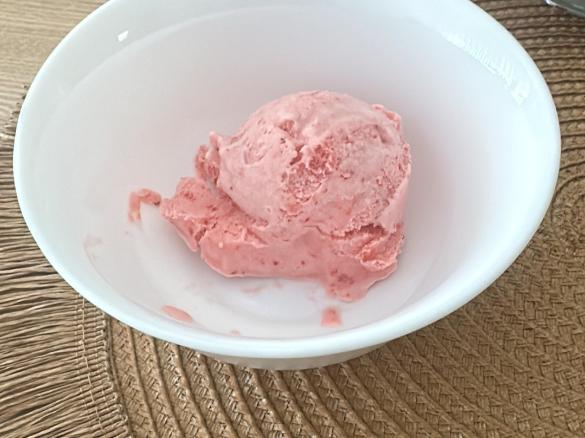 Gelado de morango