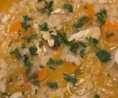 Arroz de legumes com frango (Iva Gama)