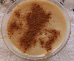 Leite creme saudável sem farinha