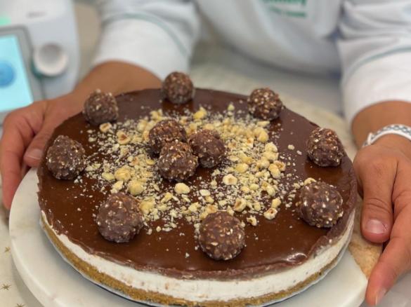 Cheesecake de Ferrero Rocher